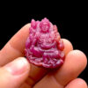 Mặt Quan Âm Tự Tại - Đá Ruby Lục Yên #MRB-230422-04 2