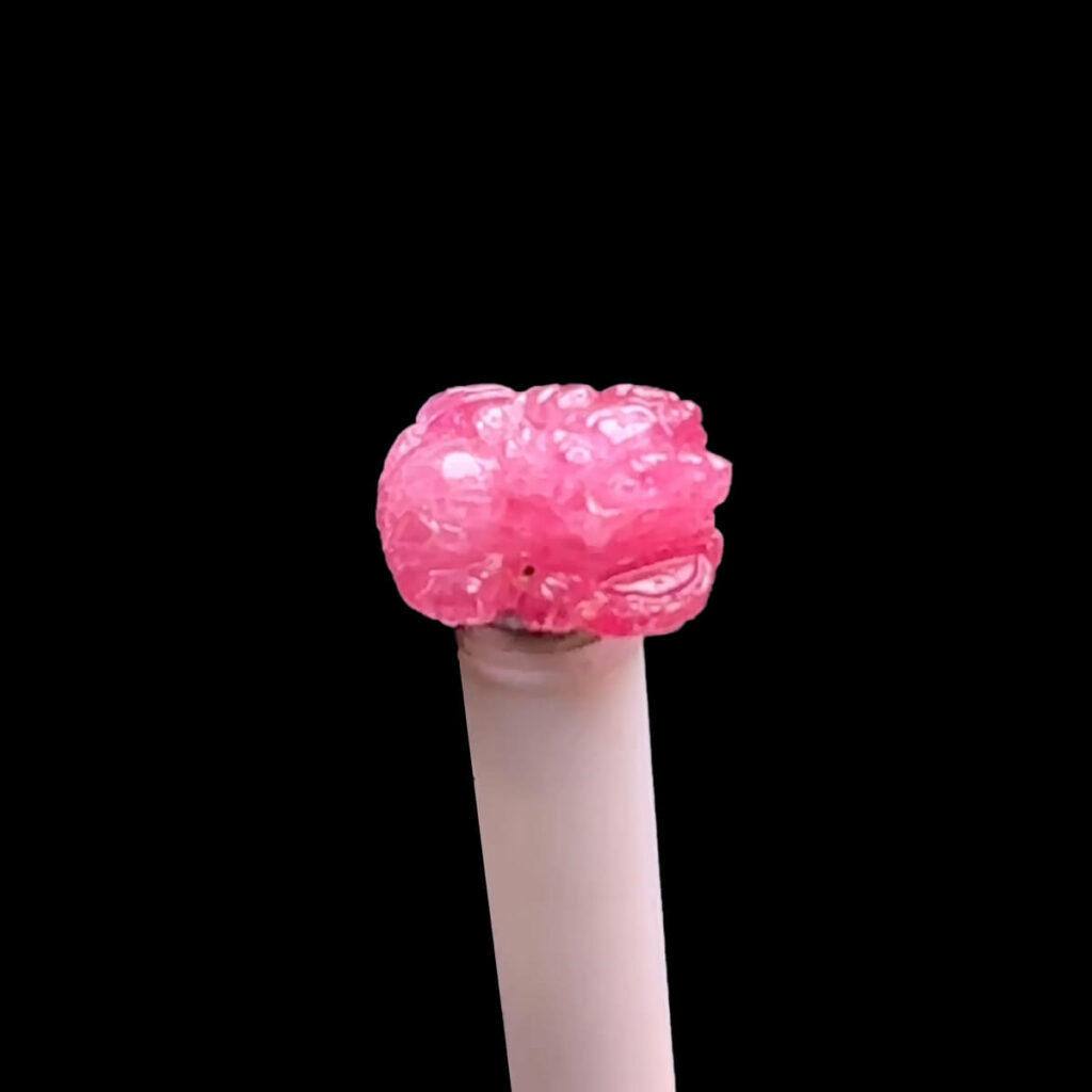 Mặt Tỳ Hưu Tài Lộc - Đá Ruby Tự Nhiên #MRB-230801-01