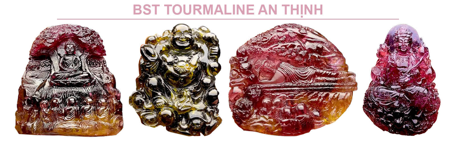 Vòng tay - Đá Tourmaline Hồng #VTML-211126-02 1