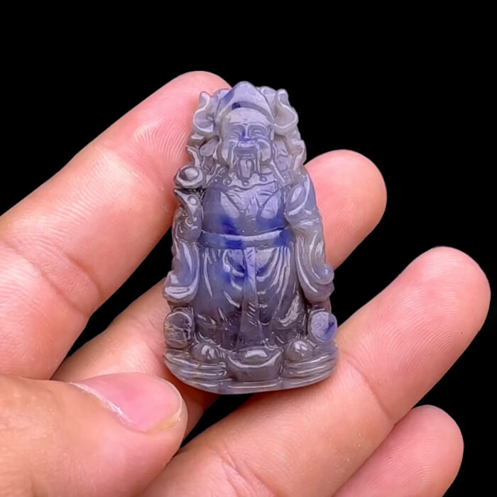 Mặt Thần Tài - Đá Sapphire Tự Nhiên #MSP-231109-08