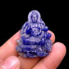 Mặt Quan Âm Tự Tại - Đá Sapphire Tự Nhiên #MSP-231111-01 1
