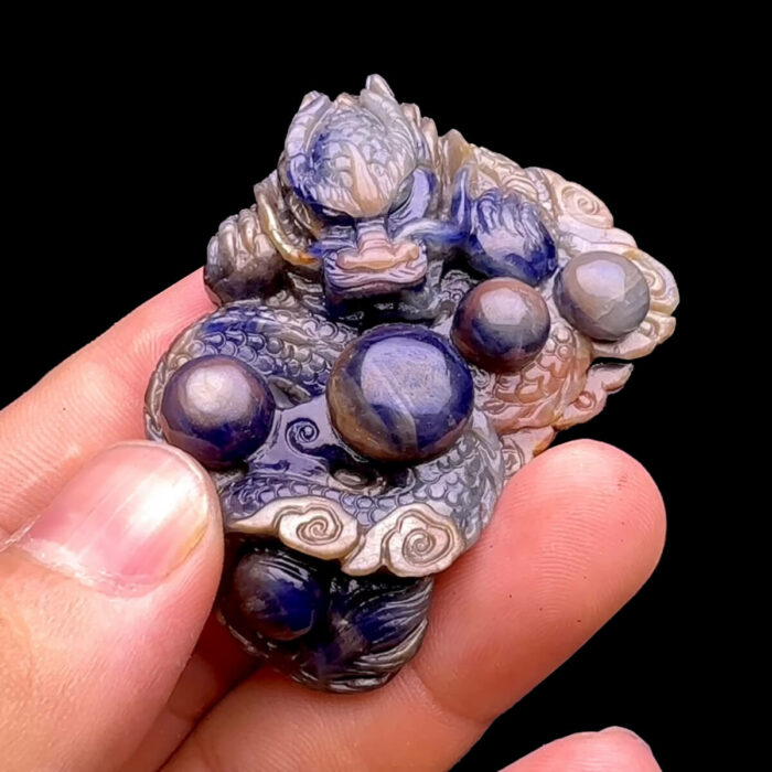 Mặt Rồng - Đá Sapphire Sao Tự Nhiên #MSP-231112-06