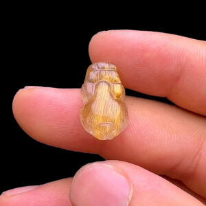 Mặt Tỳ Hưu - Thạch Anh Tóc Vàng #MTV-231106-01