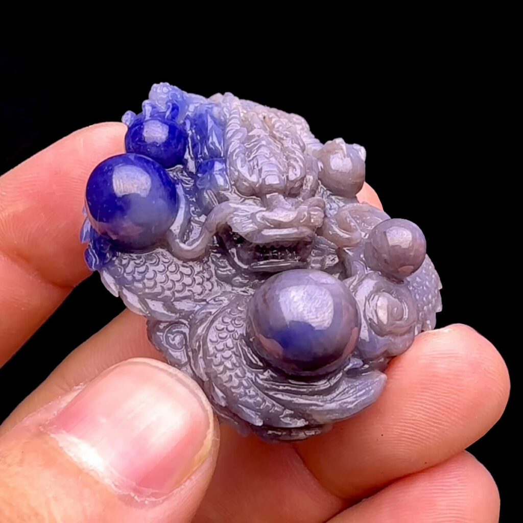 Mặt Rồng - Đá Sapphire Sao Tự Nhiên #MSP-231115-01