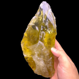 Phôi - Đá Thạch Anh Vàng Tự Nhiên #MTAV-240103-01