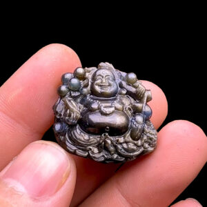 Mặt Phật Di Lặc - Đá Sapphire Sao Phan Thiết #MSP-240502-06