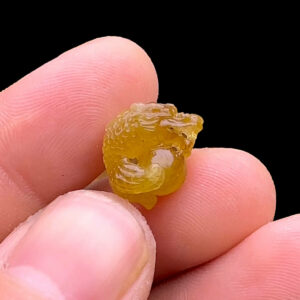 Mặt Cá Chép Hoá Rồng - Đá Tourmaline Lục Yên #MTM-240404-01