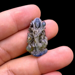 Mặt Quan Thế Âm Bồ Tát - Đá Sapphire Sao Phan Thiết #MSP-240601-01