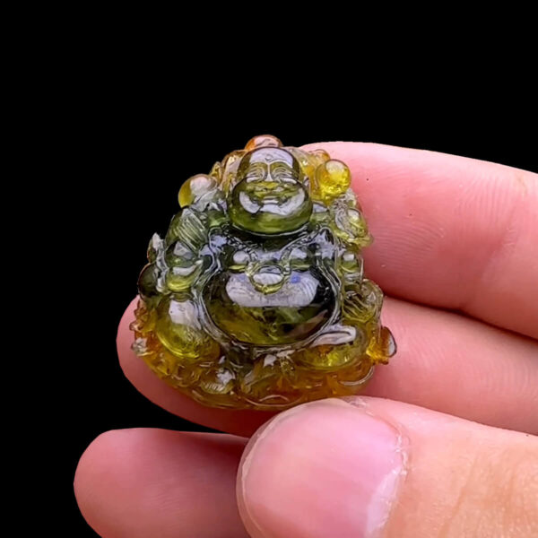 Mặt Phật Di Lặc - Đá Sapphire Tự Nhiên #MSP-240806-01