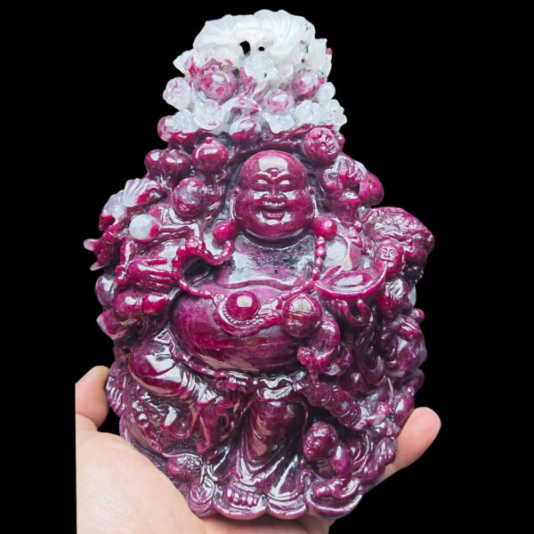 Mặt Phật Di Lặc - Đá Ruby Tự Nhiên #MRB-260427-03-699